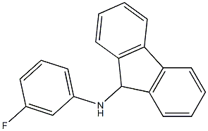 N-(3-fluorophenyl)-9H-fluoren-9-amine Structure
