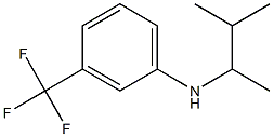 N-(3-methylbutan-2-yl)-3-(trifluoromethyl)aniline Structure
