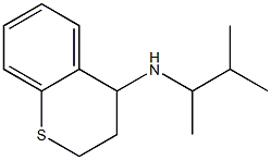 N-(3-methylbutan-2-yl)-3,4-dihydro-2H-1-benzothiopyran-4-amine Structure