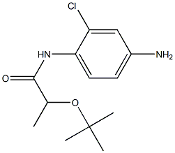 N-(4-amino-2-chlorophenyl)-2-(tert-butoxy)propanamide Structure