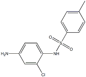 N-(4-amino-2-chlorophenyl)-4-methylbenzenesulfonamide Structure