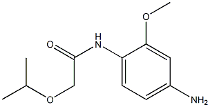 N-(4-amino-2-methoxyphenyl)-2-(propan-2-yloxy)acetamide 구조식 이미지