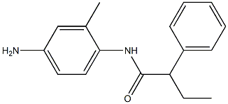 N-(4-amino-2-methylphenyl)-2-phenylbutanamide 구조식 이미지