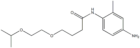 N-(4-amino-2-methylphenyl)-4-[2-(propan-2-yloxy)ethoxy]butanamide Structure