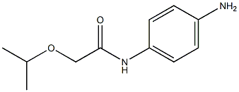 N-(4-aminophenyl)-2-(propan-2-yloxy)acetamide Structure