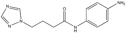 N-(4-aminophenyl)-4-(1H-1,2,4-triazol-1-yl)butanamide Structure