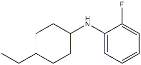 N-(4-ethylcyclohexyl)-2-fluoroaniline 구조식 이미지