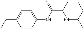 N-(4-ethylphenyl)-6-methylpiperidine-2-carboxamide 구조식 이미지