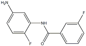 N-(5-amino-2-fluorophenyl)-3-fluorobenzamide 구조식 이미지