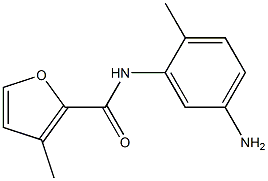 N-(5-amino-2-methylphenyl)-3-methyl-2-furamide Structure