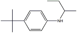 N-(butan-2-yl)-4-tert-butylaniline 구조식 이미지