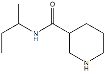 N-(butan-2-yl)piperidine-3-carboxamide 구조식 이미지