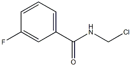 N-(chloromethyl)-3-fluorobenzamide 구조식 이미지