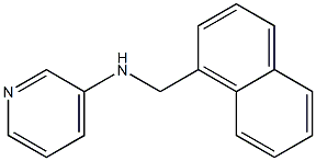 N-(naphthalen-1-ylmethyl)pyridin-3-amine 구조식 이미지