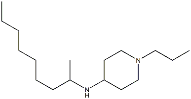 N-(nonan-2-yl)-1-propylpiperidin-4-amine 구조식 이미지