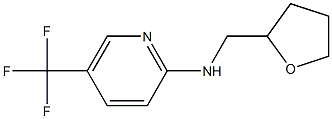 N-(oxolan-2-ylmethyl)-5-(trifluoromethyl)pyridin-2-amine 구조식 이미지