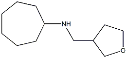 N-(oxolan-3-ylmethyl)cycloheptanamine Structure