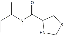 N-(sec-butyl)-1,3-thiazolidine-4-carboxamide Structure