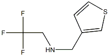 N-(thien-3-ylmethyl)-N-(2,2,2-trifluoroethyl)amine Structure