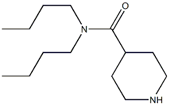 N,N-dibutylpiperidine-4-carboxamide 구조식 이미지