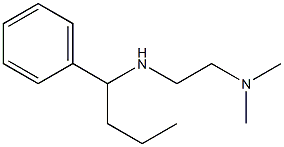 N,N-dimethyl-N'-(1-phenylbutyl)ethane-1,2-diamine 구조식 이미지