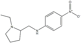 N-[(1-ethylpyrrolidin-2-yl)methyl]-4-nitroaniline 구조식 이미지