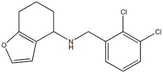N-[(2,3-dichlorophenyl)methyl]-4,5,6,7-tetrahydro-1-benzofuran-4-amine 구조식 이미지