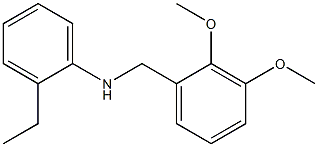 N-[(2,3-dimethoxyphenyl)methyl]-2-ethylaniline 구조식 이미지