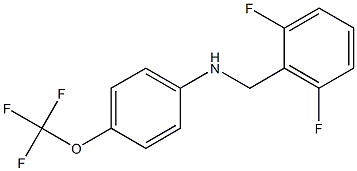 N-[(2,6-difluorophenyl)methyl]-4-(trifluoromethoxy)aniline 구조식 이미지