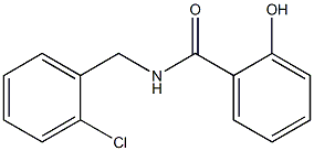 N-[(2-chlorophenyl)methyl]-2-hydroxybenzamide Structure