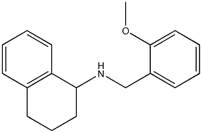 N-[(2-methoxyphenyl)methyl]-1,2,3,4-tetrahydronaphthalen-1-amine 구조식 이미지