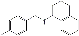 N-[(4-methylphenyl)methyl]-1,2,3,4-tetrahydronaphthalen-1-amine Structure