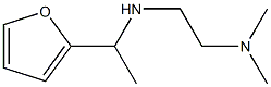 N'-[1-(2-furyl)ethyl]-N,N-dimethylethane-1,2-diamine Structure