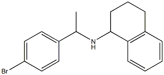 N-[1-(4-bromophenyl)ethyl]-1,2,3,4-tetrahydronaphthalen-1-amine 구조식 이미지