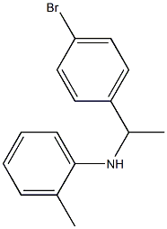 N-[1-(4-bromophenyl)ethyl]-2-methylaniline 구조식 이미지