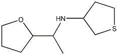 N-[1-(oxolan-2-yl)ethyl]thiolan-3-amine Structure