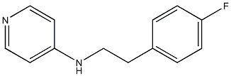 N-[2-(4-fluorophenyl)ethyl]pyridin-4-amine 구조식 이미지