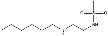 N-[2-(hexylamino)ethyl]methanesulfonamide 구조식 이미지