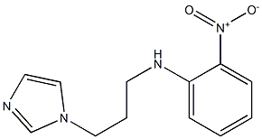N-[3-(1H-imidazol-1-yl)propyl]-2-nitroaniline 구조식 이미지