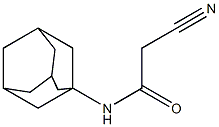 N-1-adamantyl-2-cyanoacetamide Structure