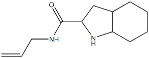 N-allyloctahydro-1H-indole-2-carboxamide 구조식 이미지