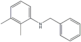 N-benzyl-2,3-dimethylaniline 구조식 이미지