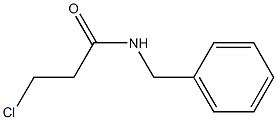 N-benzyl-3-chloropropanamide 구조식 이미지
