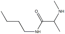 N-butyl-2-(methylamino)propanamide 구조식 이미지