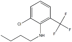 N-butyl-2-chloro-6-(trifluoromethyl)aniline Structure