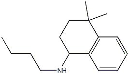 N-butyl-4,4-dimethyl-1,2,3,4-tetrahydronaphthalen-1-amine Structure