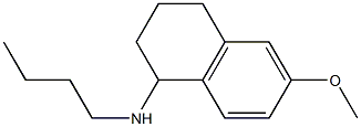 N-butyl-6-methoxy-1,2,3,4-tetrahydronaphthalen-1-amine 구조식 이미지