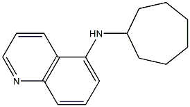 N-cycloheptylquinolin-5-amine Structure