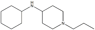 N-cyclohexyl-1-propylpiperidin-4-amine Structure