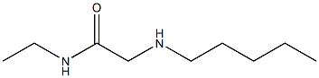 N-ethyl-2-(pentylamino)acetamide 구조식 이미지